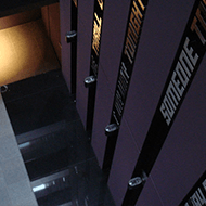 Open ceiling in the building