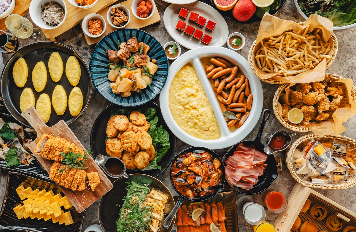 Breakfast buffet
