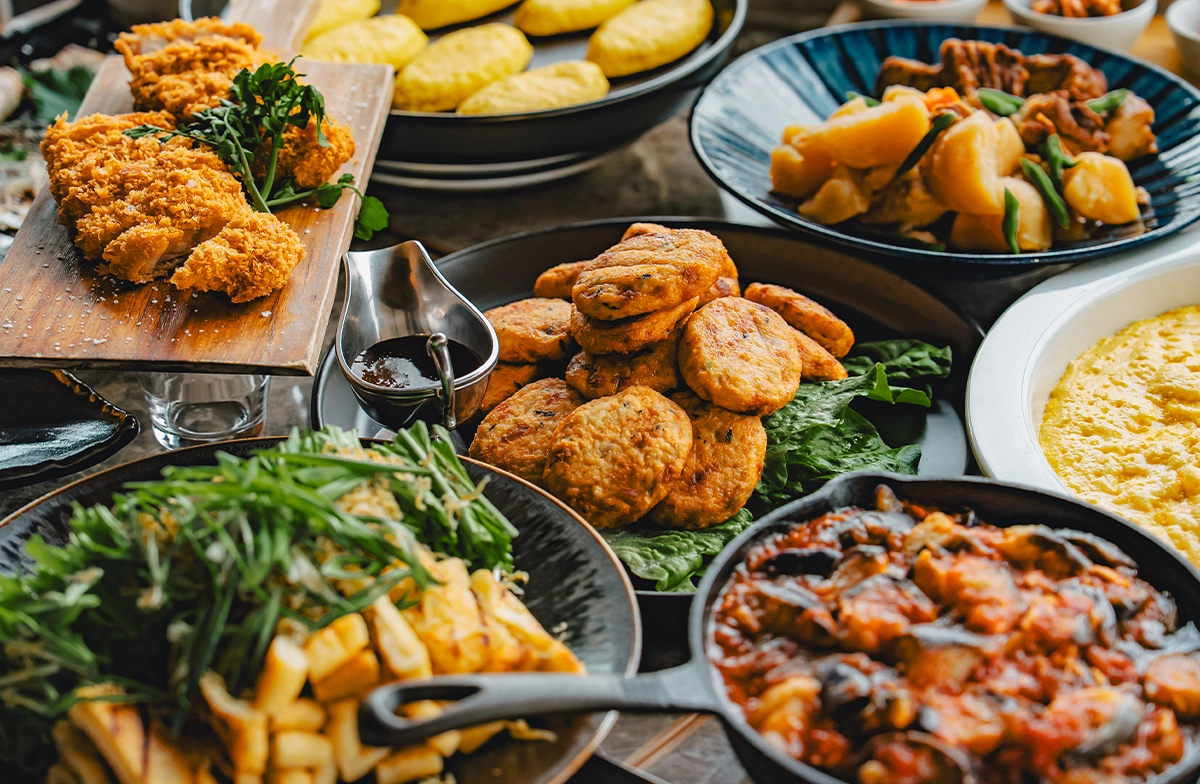 Breakfast buffet