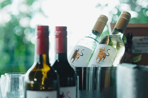 Morning wine