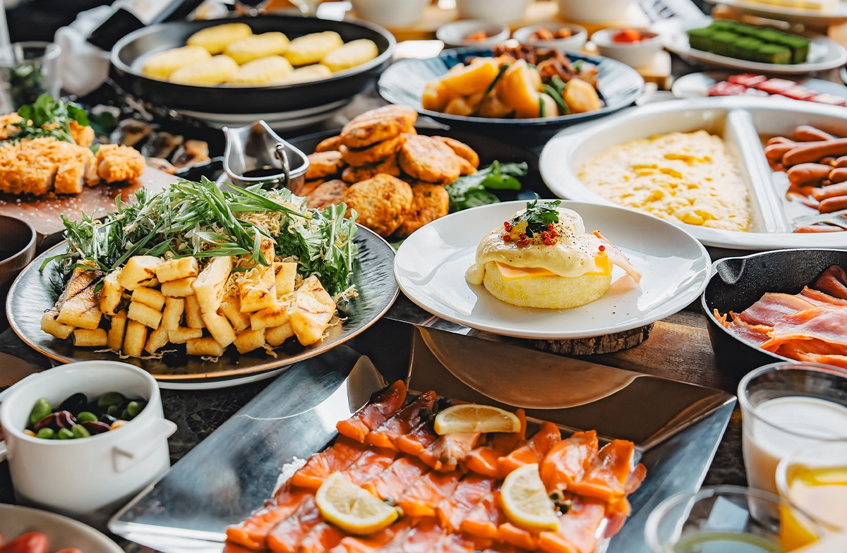 Breakfast buffet