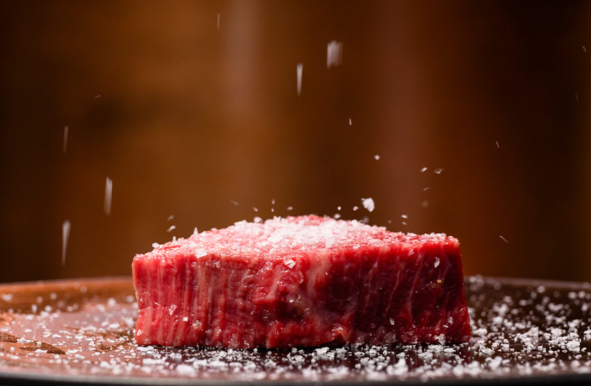 Selected, top-quality Matsusaka beef