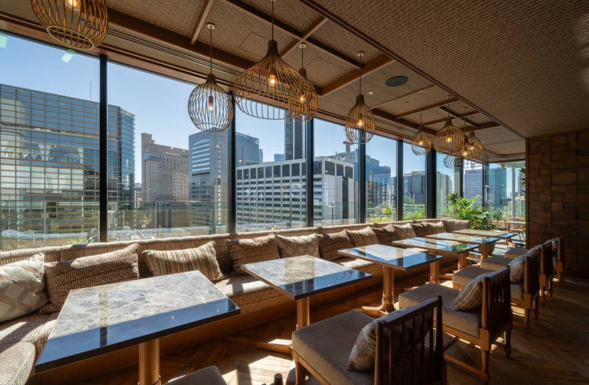 Rooftop restaurant (breakfast venue)