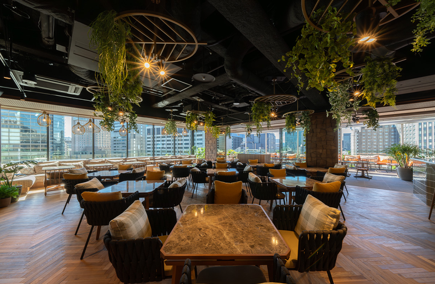 Rooftop restaurant (breakfast venue)