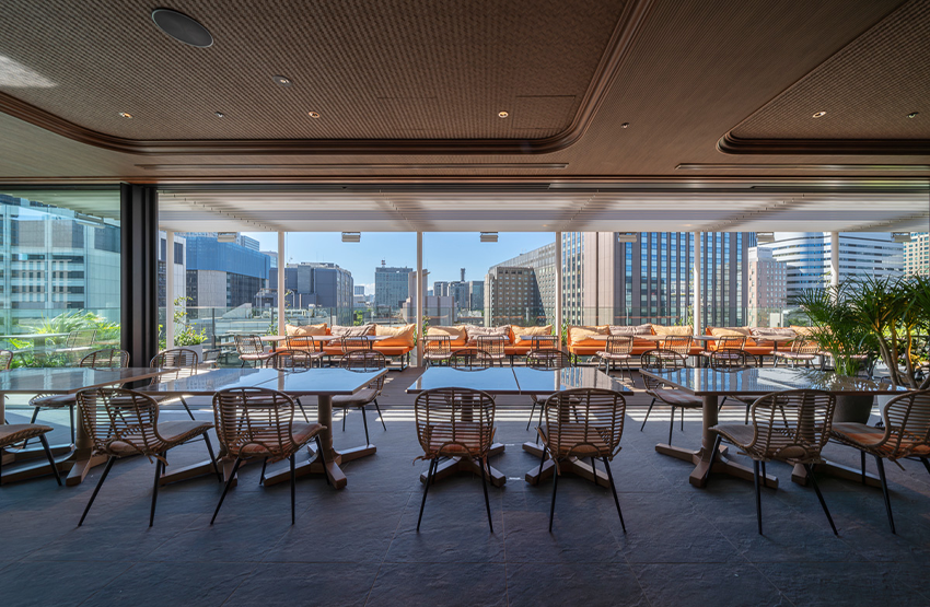 Rooftop restaurant (breakfast venue)