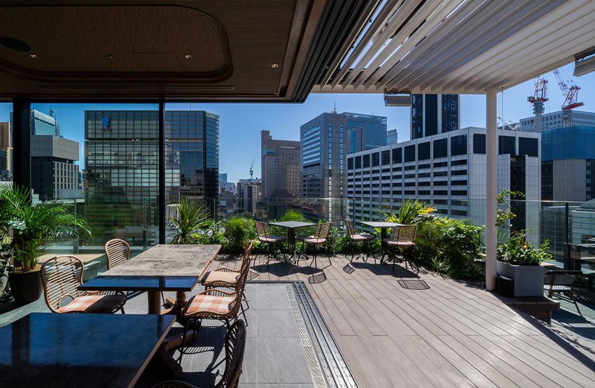 Rooftop restaurant (breakfast venue)