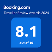 Winner of Booking.com's Traveller Review Awards 2024