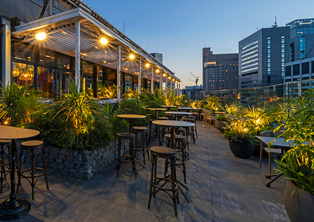 10F Rooftop Bar piro ginza