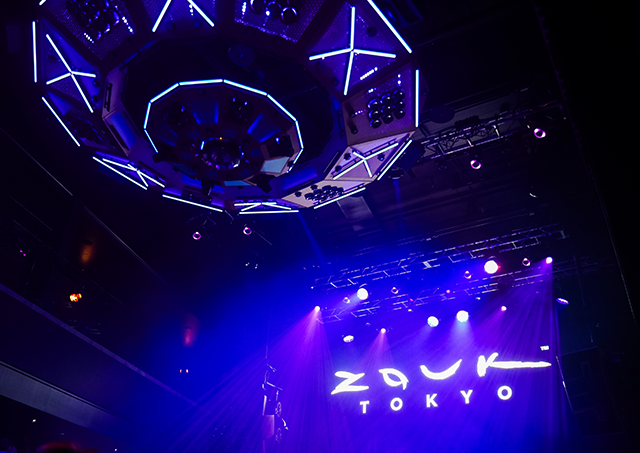 B2F, B3F Nightclub Zouk Tokyo