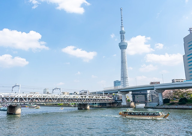 TOKYO SKYTREE TOWN® / Approximately 24 minutes by train and on foot