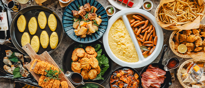 Rooftop restaurant on the 10th floor of the building