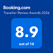 Winner of Booking.com's "Traveller Review Awards 2026"