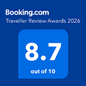 Winner of Booking.com's Traveller Review Awards 2025