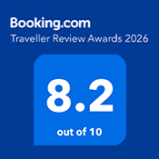 Winner of Booking.com's "Traveller Review Awards 2026"