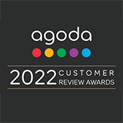 Winner of agoda.com's "CUSTOMER REVIEW AWARDS 2022"