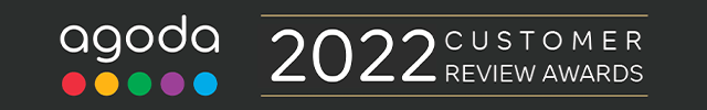 Winner of agoda.com's "CUSTOMER REVIEW AWARDS 2022"