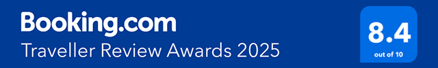 Winner of Booking.com's Traveller Review Awards 2025