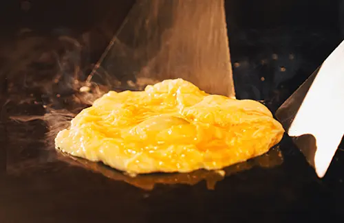 Choice of egg dishes