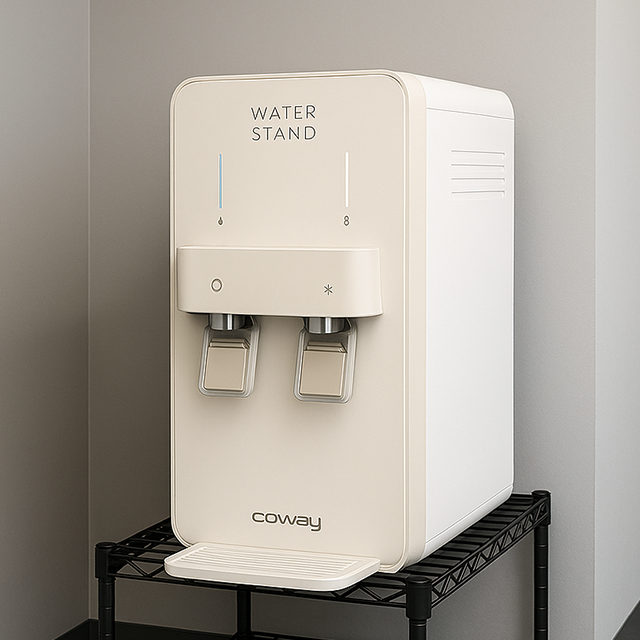 We have installed water servers on all guest room floors and in the large communal bath.