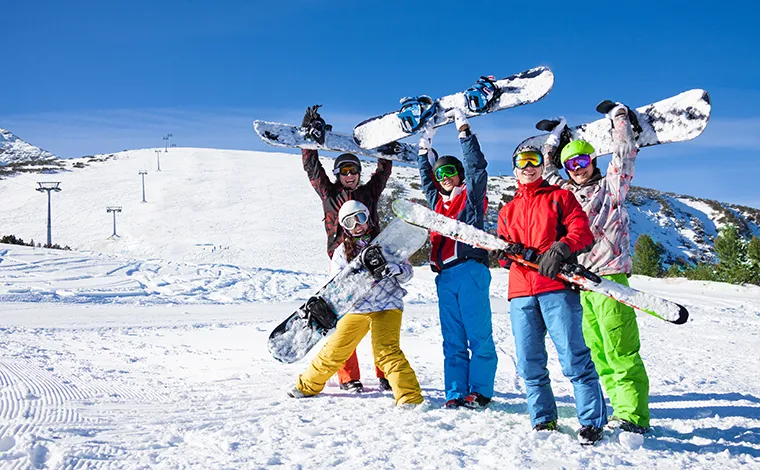 Choose your favorite ski slopes