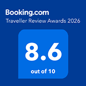 Winner of Booking.com's "Traveller Review Awards 2026"