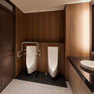 Shared toilet on the first floor