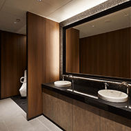 Shared toilet on the first floor