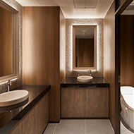 Shared toilet on the first floor