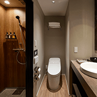 Deluxe Double / shower room and toilet with bidet function