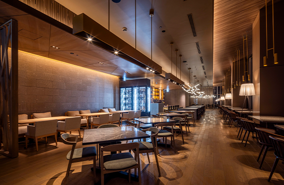Interior photos of MoonLight Hokkaido Bistro & Bar