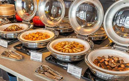Japanese, Western and Chinese buffet