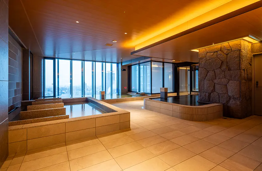 温泉大浴場＆サウナ