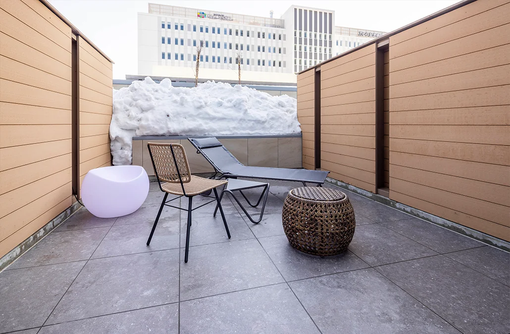 Terrace Twin with Bunk Beds