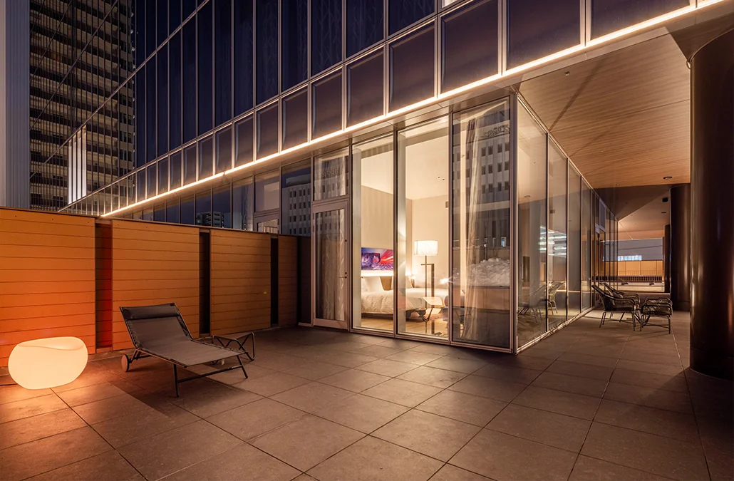 テラス付コーナージュニアスイート