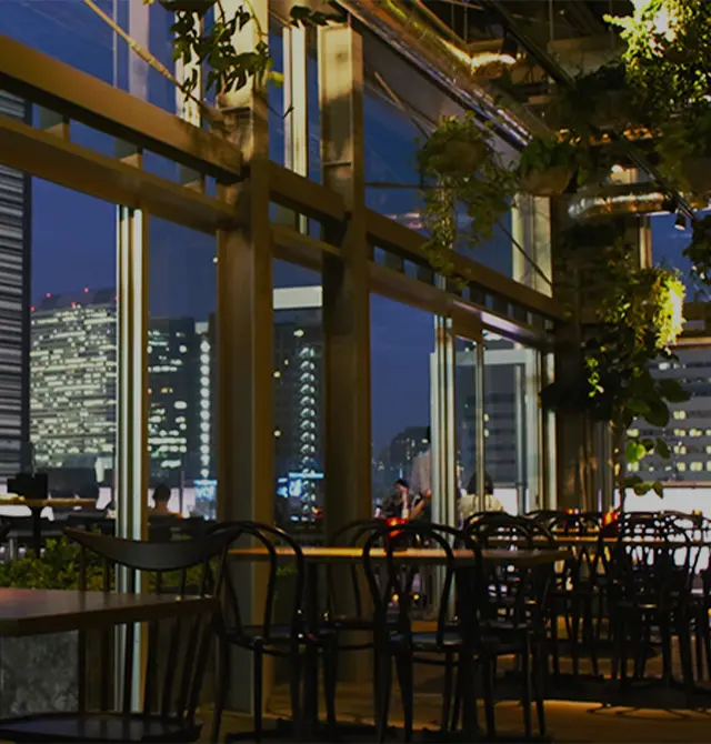 Roof Top Bar with an open feel