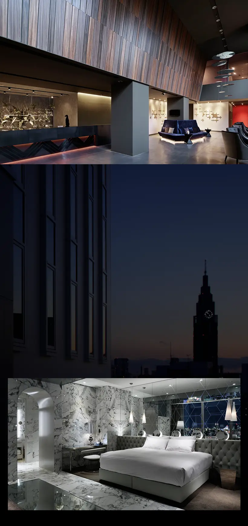 Shinjuku is a diverse city where various cultures coexist and individual personalities resonate with each other. It is about a 4-minute walk from Higashi-Shinjuku Station. Shin-Okubo, famous for its Korean town, is within walking distance, and the hotel is conveniently located with excellent access to various parts of Tokyo and Yokohama. The appeal of GRANBELL HOTEL SHINJUKU is its 28 different designer rooms, all designed by cutting-edge creators from Japan and abroad. Enjoy an exciting and special stay in guest rooms with diverse, sensible designs that are perfect for this city.