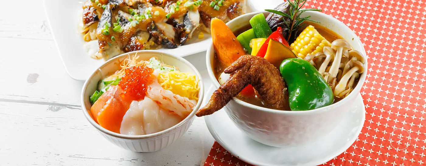 A breakfast buffet where you can enjoy the bounty of Hokkaido
