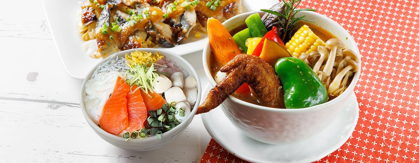 A breakfast buffet where you can enjoy the bounty of Hokkaido