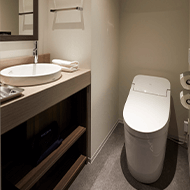 Double, Corner Double, twin / toilet with washing function