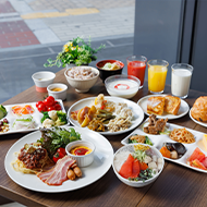 Breakfast/Japanese and Western buffet