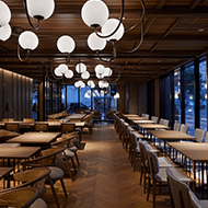 1Fｍinori de bar / Interior (night)