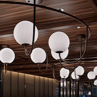 1Fｍinori de bar / Interior (night)