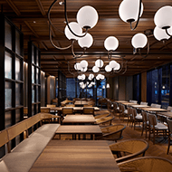 1Fｍinori de bar / Interior (night)