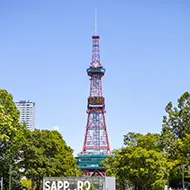 SAPPORO TV TOWER / 9 minutes walk