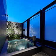 Top floor 17F Open-air bath /Men's Bath