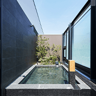 Top floor 17F Open-air bath /Men's Bath